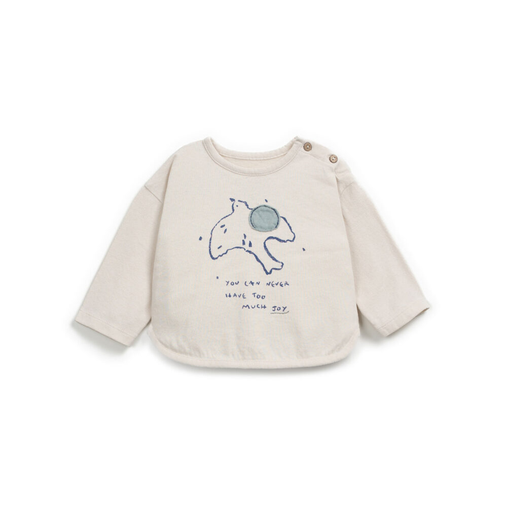T-shirt stampa colomba