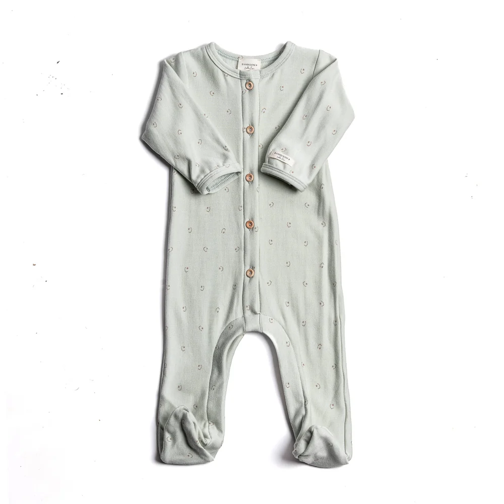 Tutina con piedi apertura frontale smile