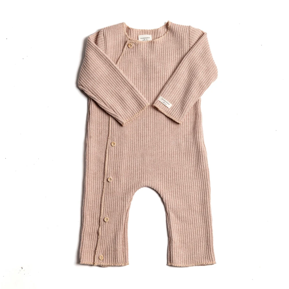 Tutina in maglia con apertura laterale Bamboom